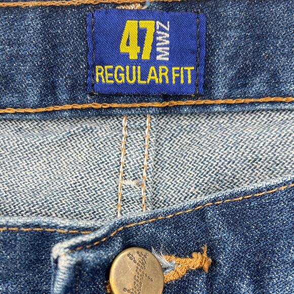 Wrangler 47MWZ Straight Mens Jeans 36x34 Cowboy Western Classic Ranch Durable - Picture 7 of 8